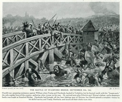 The Battle of Stamford Bridge, September 25th, 1066